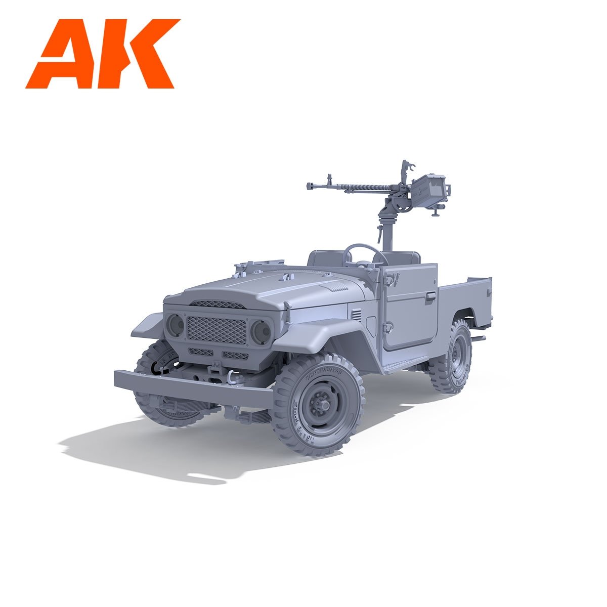 AK Interactive AK35002 FJ43 PICKUP WITH DSHKM 1/35 – zdjęcie 10