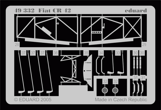 Eduard 49332 CR 42 Falco 1/48 Italeri – immagine 2