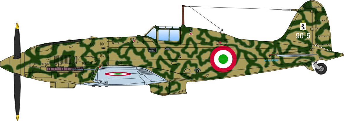 Italeri 2518 Macchi M.C. 202 Folgore 1/32 – Bild 18