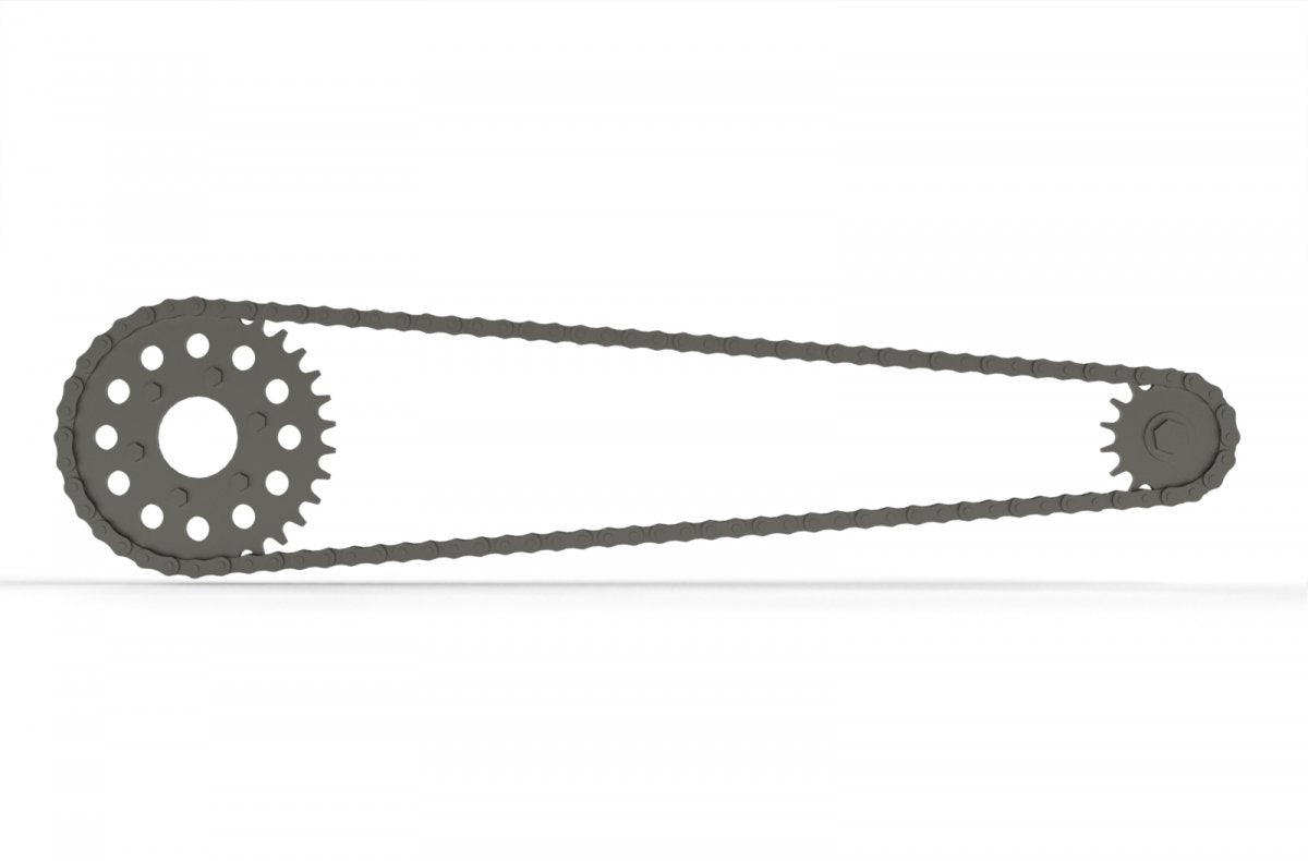 Falcon Scale Models FSM005 Ducati HM Replica - chain for Tamiya 14019 1/12 – Bild 4