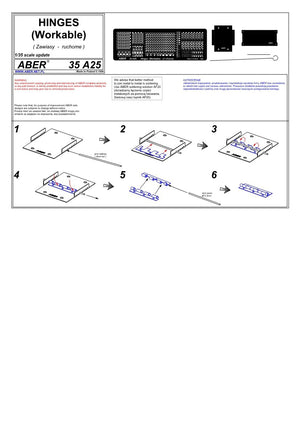 Aber 35A025 Zawiasy (wybór I) 1/35 – immagine 4