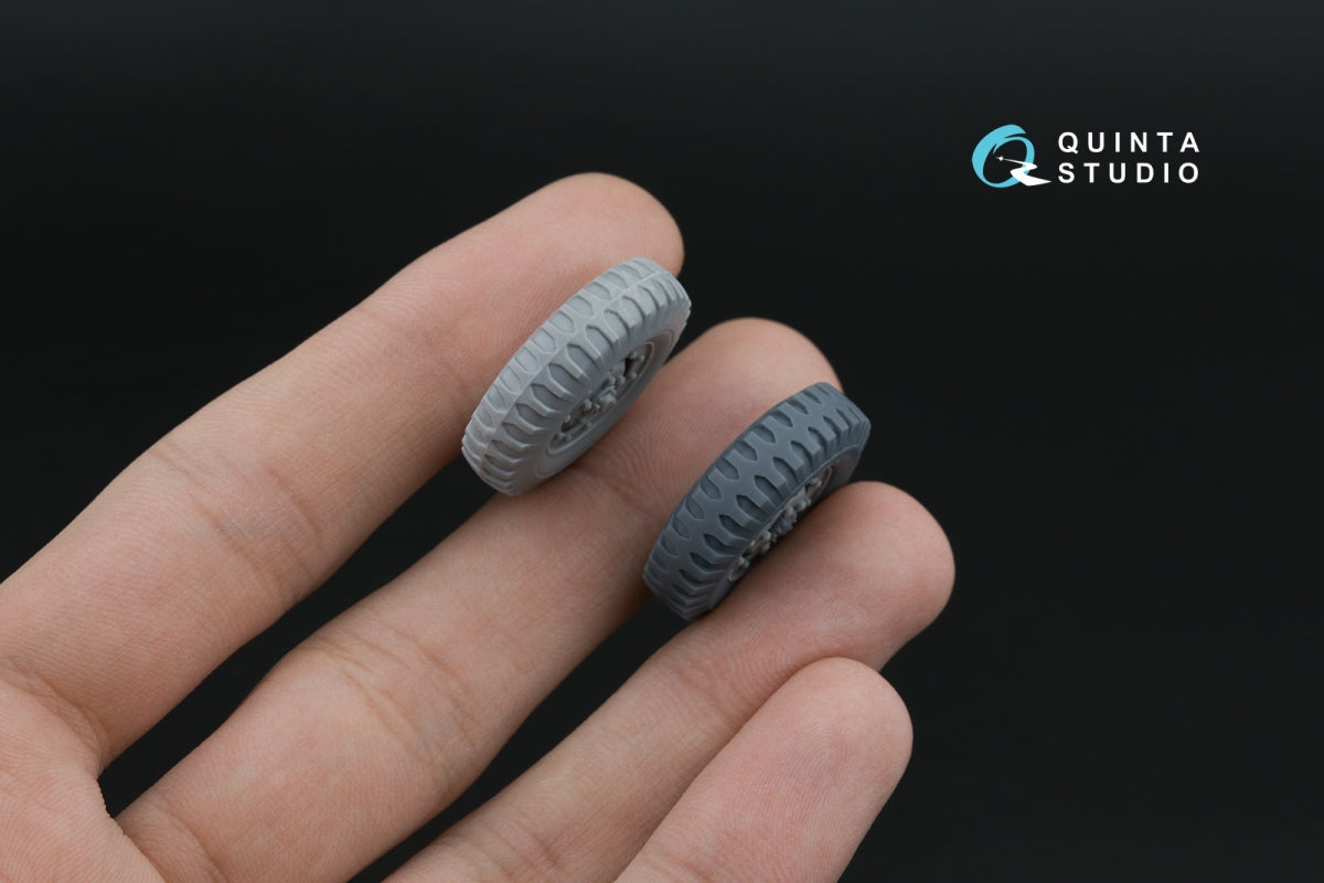 Quinta Studio QT35011 Dodge WC Family tyre set (Zvezda) 1/35 – imagen 5