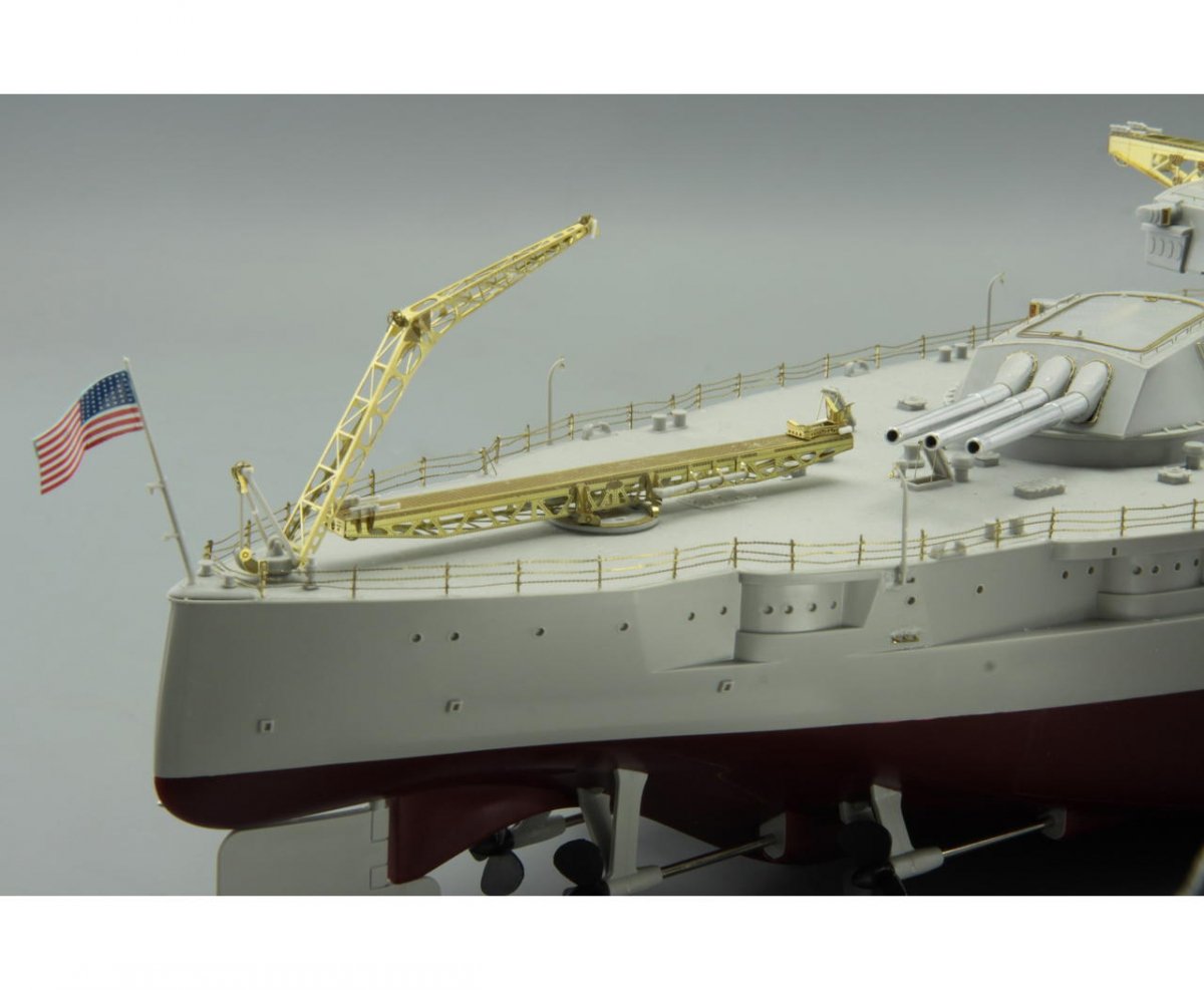 Eduard 53111 USS Arizona part 5 - railings TRUMPETER 1/200 – immagine 3