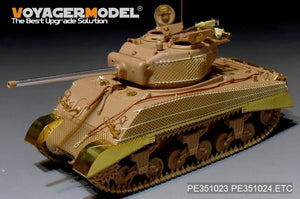 Voyager Model PE351024 WWII US M4A3 Track Covers For MENG TS-043 1/35 – immagine 3