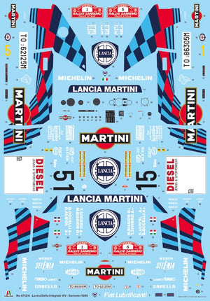 Italeri 4712 Lancia Delta HF Integrale Sanremo 1989 1/12 – imagen 16
