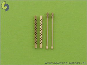 Master AM-48-001 Browning M2 aircraft .50 caliber (12.7mm) barrels (2pcs) 1/48