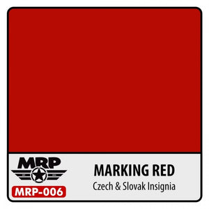 MR. Paint MRP-006 Marking Red - Czech, Slovak Insignia 30ml