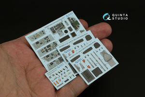 Quinta Studio QD48573 MiG-31M 3D-Printed &amp;amp; coloured Interior on decal paper (Hobby Boss) 1/48 – imagen 11
