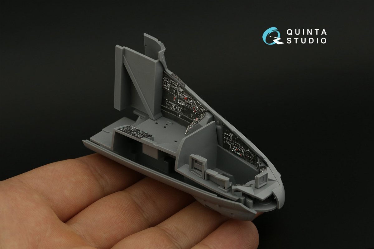 Quinta Studio QDS-48295 Mi-35M 3D-Printed &amp;amp; coloured Interior on decal paper (Zvezda) (Small version) 1/48 – immagine 8