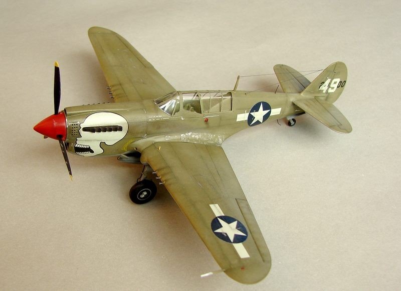 Hasegawa A9 P-40N Warhawk 1/72 – zdjęcie 6