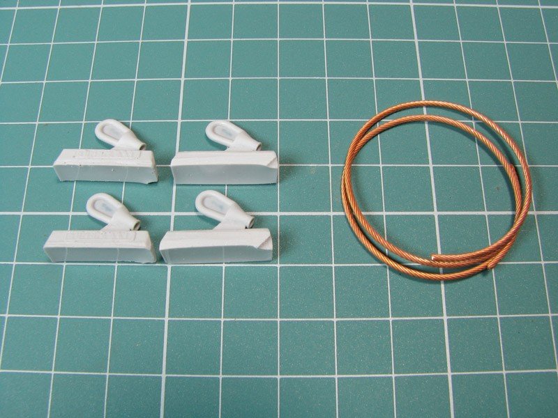 Eureka XXL ER-3541 Towing cable for JS-2/3, JSU-152 - Heavy type I 1/35 – immagine 2