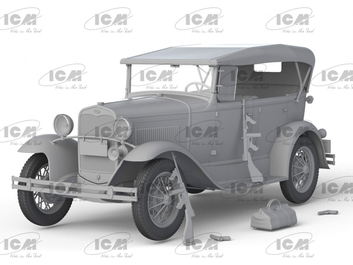 ICM 24052 Ford A Gangster Car 1/24 – Bild 2