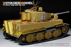 Maquette Voyager PE35965 Char Tiger I allemand de la Seconde Guerre mondiale, production tardive, pour RFM 5015, échelle 1/35  – image 12