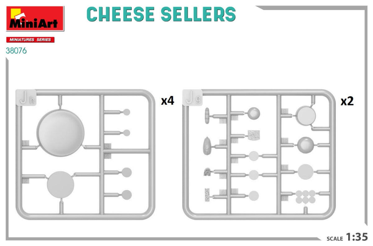 MiniArt 38076 CHEESE SELLERS 1/35 – immagine 5