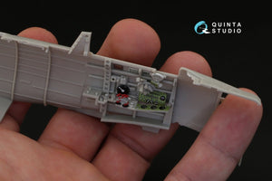Quinta Studio QD32024 A6M2b (Mitsubishi prod.) 3D-Printed &amp;amp; coloured Interior on decal paper (for Tamiya kit) 1/32 – immagine 8
