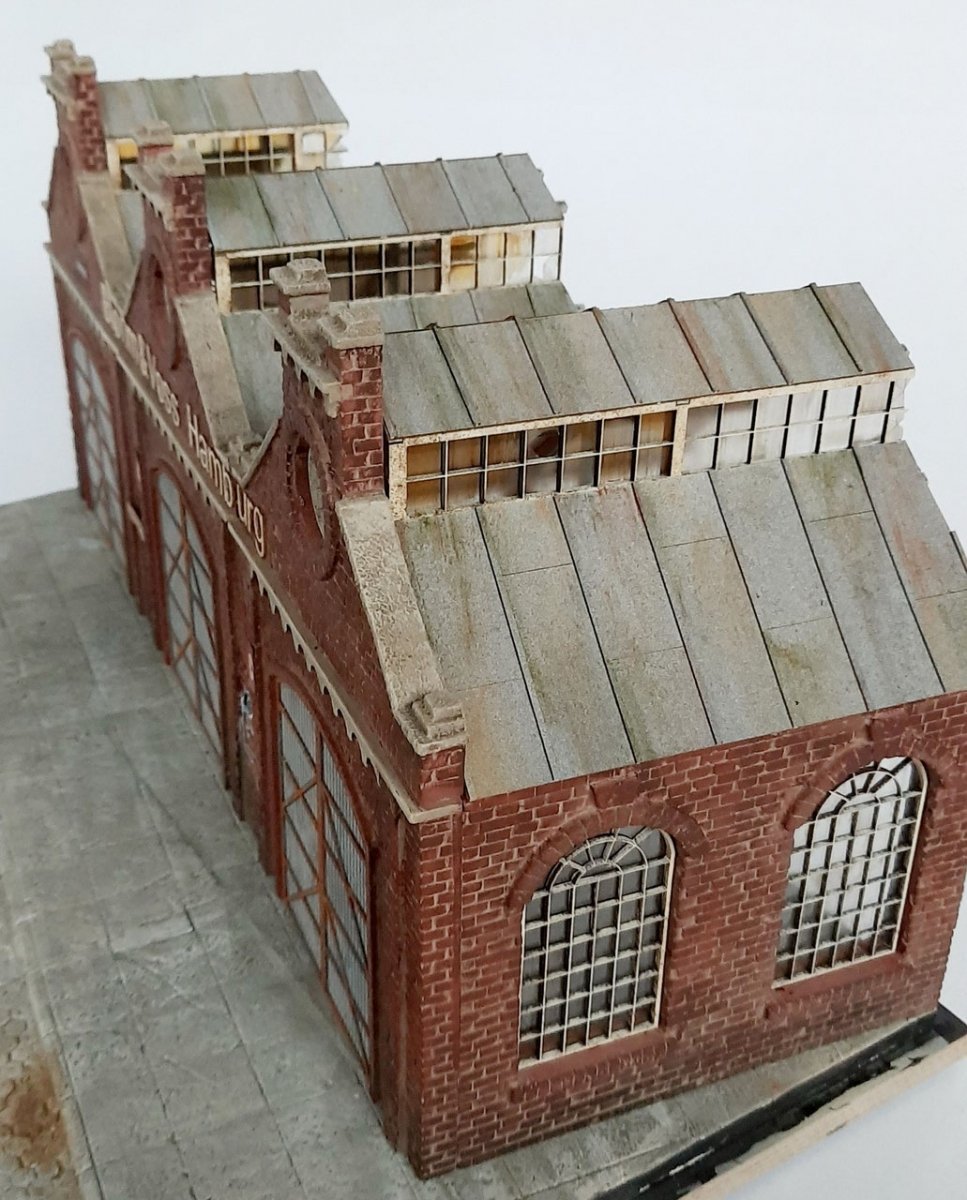 RT-Diorama 35285 Diorama-Base: &amp;quot;Industrial Hangars&amp;quot; 1/35 – immagine 8