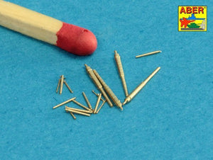 Aber 1/700L-34 Set of Barrels for Narvic classe destroyers type 1936A: 150mm x 5; 37mm x 8; 37mm(M42) x 10; 1/700 – immagine 2