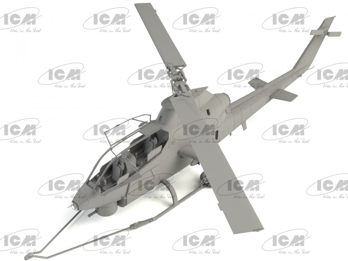 ICM 32060+P AH-1G Cobra (early production) + PAINT SET 1/32 – immagine 2