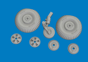 Eduard 672403 Mosquito wheels Tamiya 1/72 – zdjęcie 4
