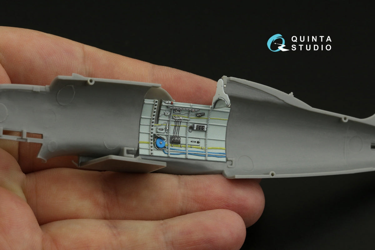 Quinta Studio QD48391 Macchi C.205 Veltro 3D-Printed &amp;amp; coloured Interior on decal paper (Hasegawa/Italeri) 1/48 – zdjęcie 12