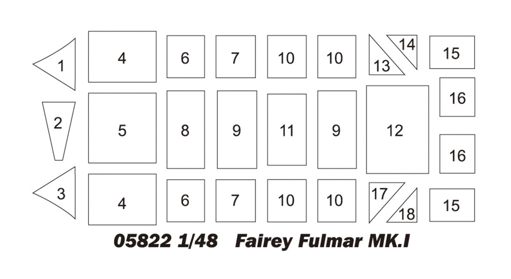 Trumpeter 05823 Fairey Fulmar Mk.II 1/48 – Bild 5