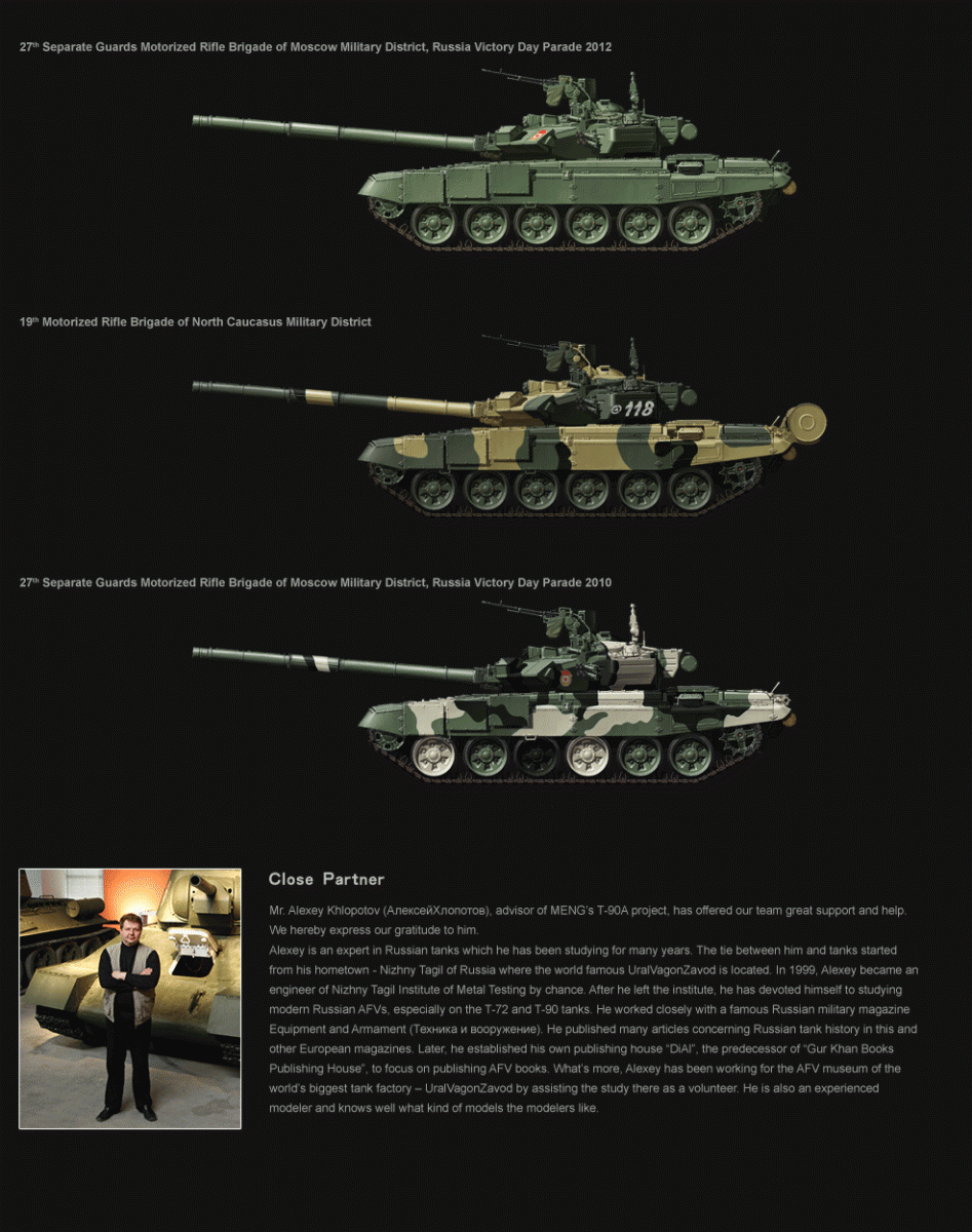 Meng Model TS-006 Russian Main Battle Tank T-90 1/35 – Bild 15