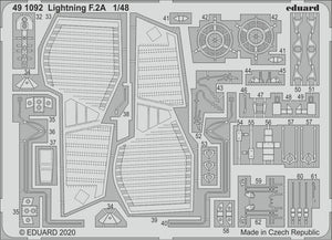 Eduard 491092 Lightning F.2A 1/48 AIRFIX – image 2