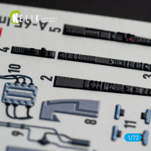 KELIK K72067 A-6E INTRUDER INTERIOR 3D DECALS FOR ITALERI KIT 1/72 – immagine 6