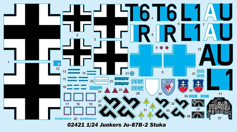 Trumpeter 02421 Junkers Ju-87B-2 Stuka 1/24 – Bild 5