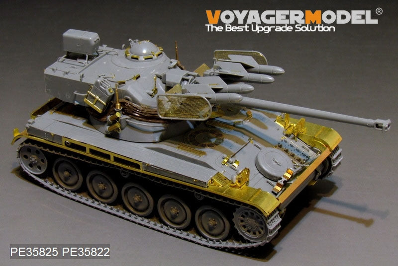 Voyager Model PE35825 Modern French AMX-13/75 w/SS-11 ATGM light tank basic (smoke discharger, Atenna base Include）For TAKOM 2038 1/35 – immagine 2