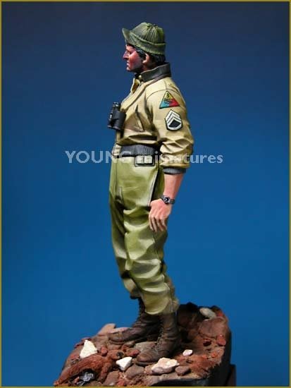 Young Miniatures YM9002 US TANK CREW WWII 90mm – imagen 2