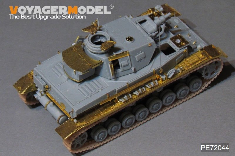 Voyager Model PE72044 WWII German Pz.Kpfw.IV Ausf.F1 for DRAGON 7231 1/72 – zdjęcie 10
