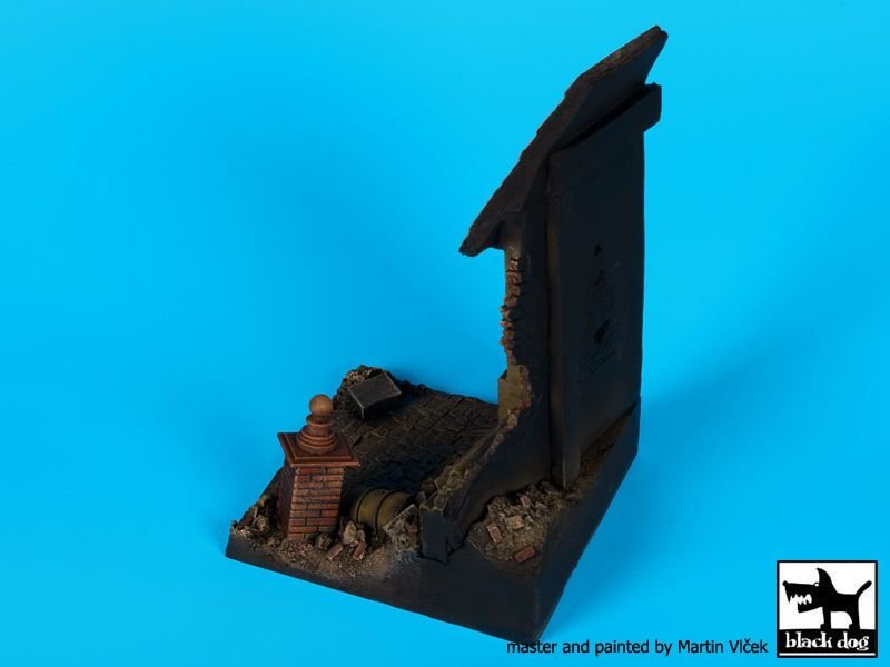Black Dog D35066 Ruined house base 1/35 – imagen 2