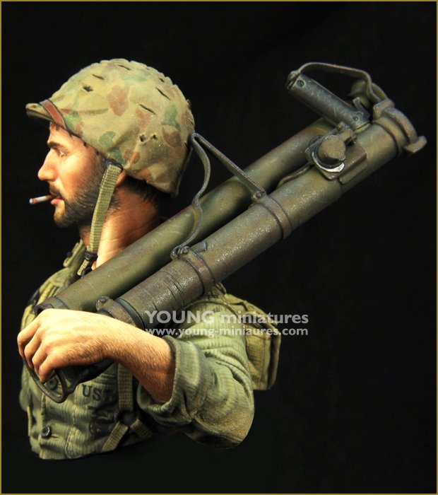 Young Miniatures YM1880 USMC PACIFIC WWII 1/10 – immagine 3