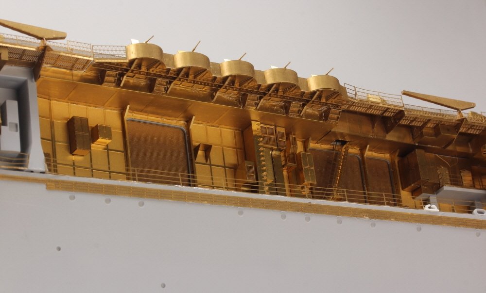 Pontos 27010fn 1/200 USS CV-6 Enterprise 1942 Detail Up Set (Teak Tone wooden deck) 1/200 – immagine 31