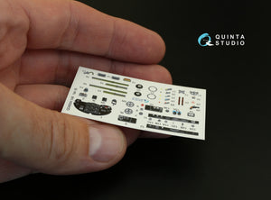 Quinta Studio QD48004 Yak-1B (late production) 3D-Printed &amp;amp; coloured Interior on decal pape (for all kits) 1/48 – zdjęcie 5