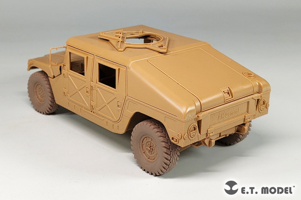 E.T. Model P35-168 Modern USA M1024/M1046 Humvee Sagged Wheels 1/35 – imagen 6