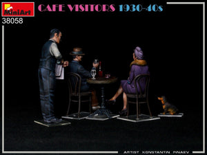 MiniArt 38058 CAFE VISITORS 1930-40S 1/35 – imagen 3