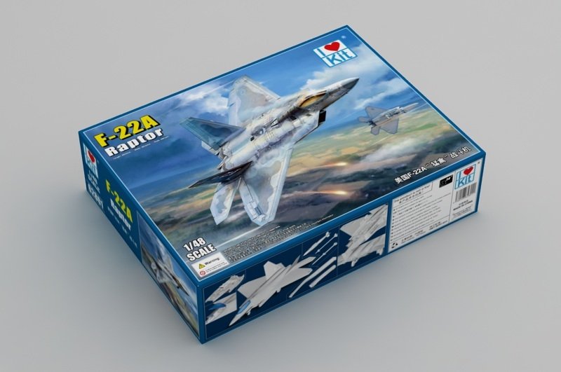 J&amp;#39;adore le kit 62801 F-22A Raptor au 1/48 – image 2