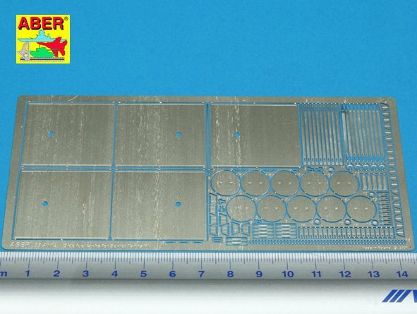 Aber 35A112 Side fuel tanks for soviet tanks KV type 1/35