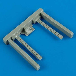 Quickboost QB48456 Bf 109E prise d&amp;#39;air et couvercle d&amp;#39;injection Eduard 1/48
