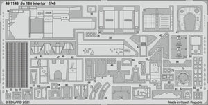 Eduard 491143 Ju 188 interior REVELL 1/48 – zdjęcie 2