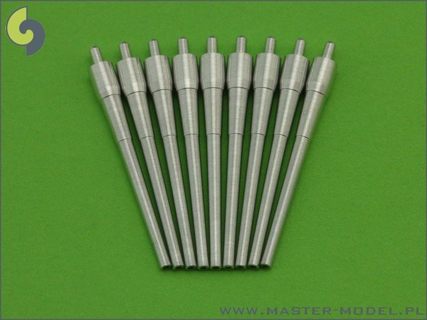 Master SM-350-070 USN 8"/55 (20.3 cm) Mark 9 barrels (9pcs)