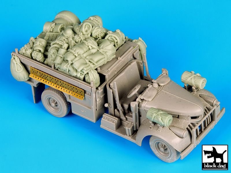 Black Dog T72039 British Chevrolet 30 cwt accessories set for Dragon 1/72 – image 3