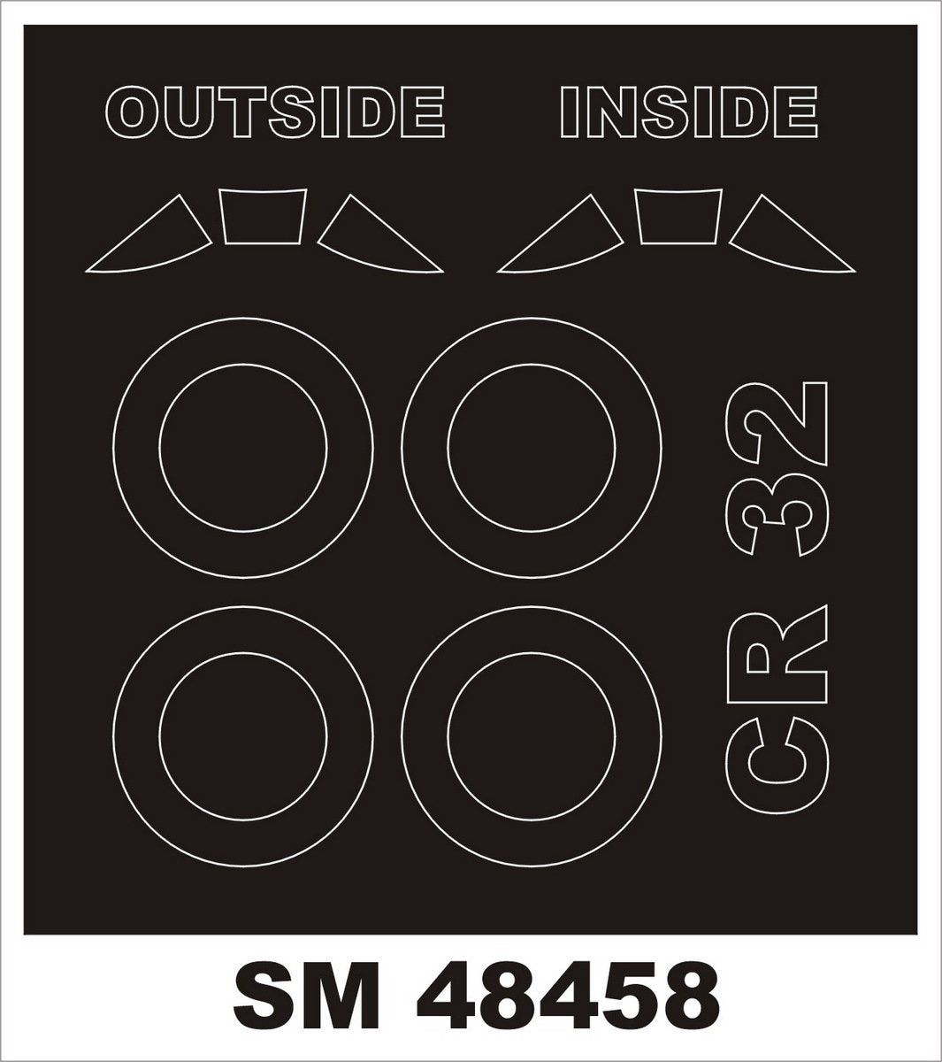 Montex SM48458 FIAT CR32 SPECIAL HOBBY 1/48