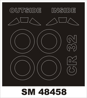 Montex SM48458 FIAT CR32 SPECIAL HOBBY 1/48