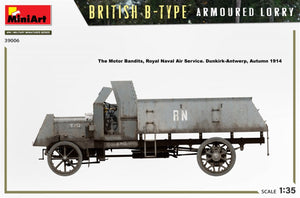 Miniart 39006 BRITISH B-TYPE ARMORED LORRY 1/35 – image 11