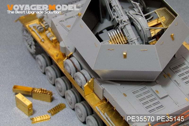 Voyager Model PE35570 WWII German FlakPanzer IV Ostwind For DROGON 6550 1/35 – immagine 11