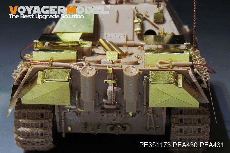 Voyager Model PE351173 WWII Sd.Kfz.173 Jagdpanther G2 Version Basic Upgrade set（For MENG TS-047）1/35 – Bild 7