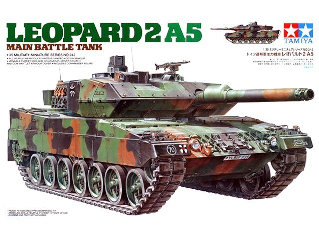 Tamiya 35242 Leopard 2 A5 Main Battle Tank 1/35